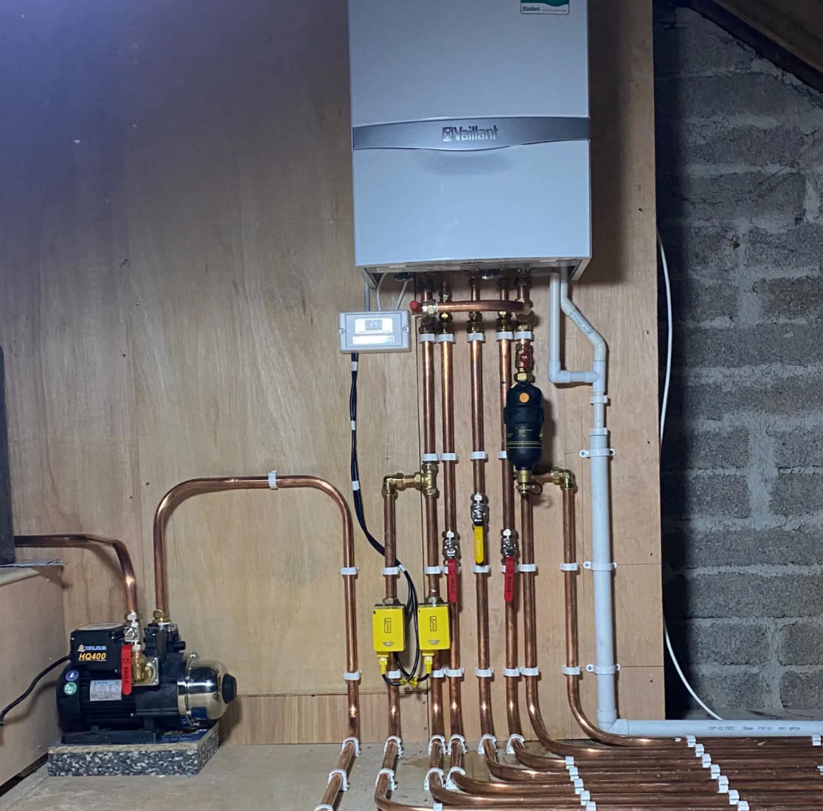 Irish Plumbing project